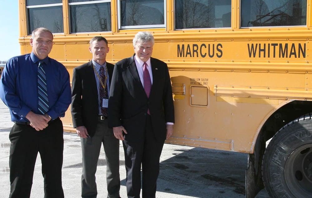 Senator Nozzolio Discusses School Bus Transportation Issues at Marcus